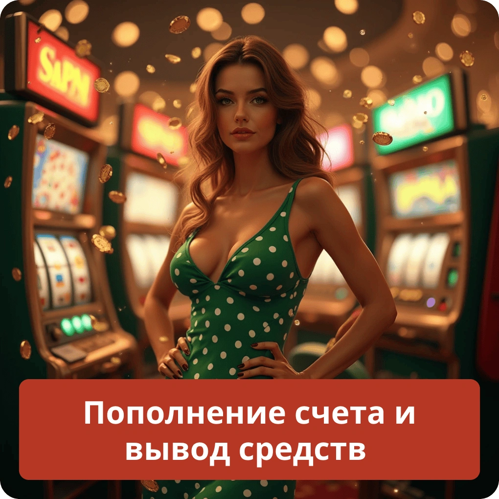 Пополнение счета и вывод средств
